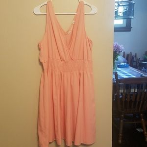 V-neck dress